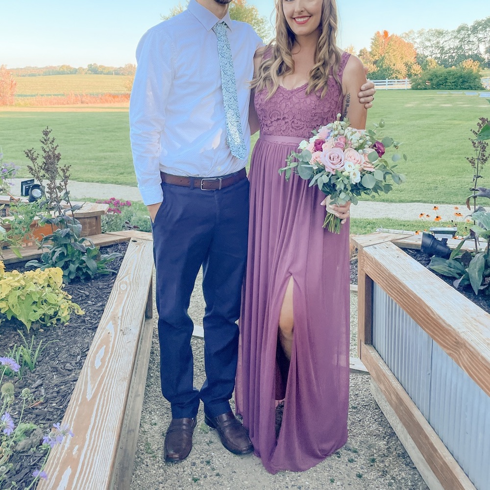 Chianti bridesmaid dress